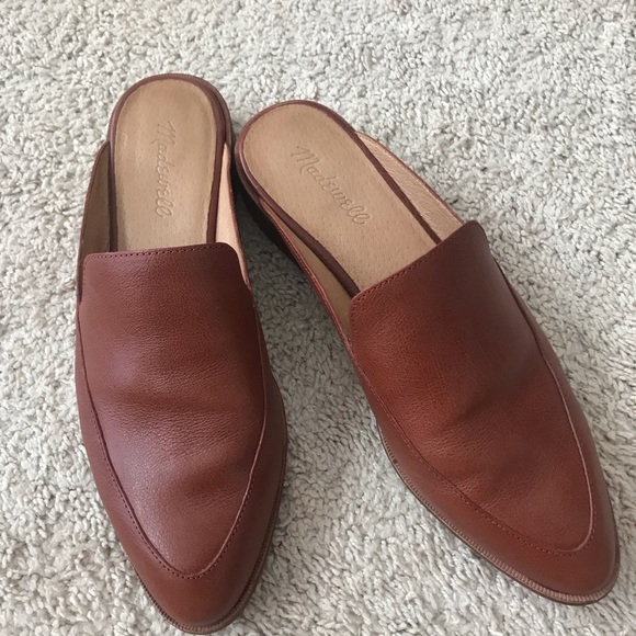 Madewell Mule Burnished Mahogany 8.5 - Picture 1 of 2